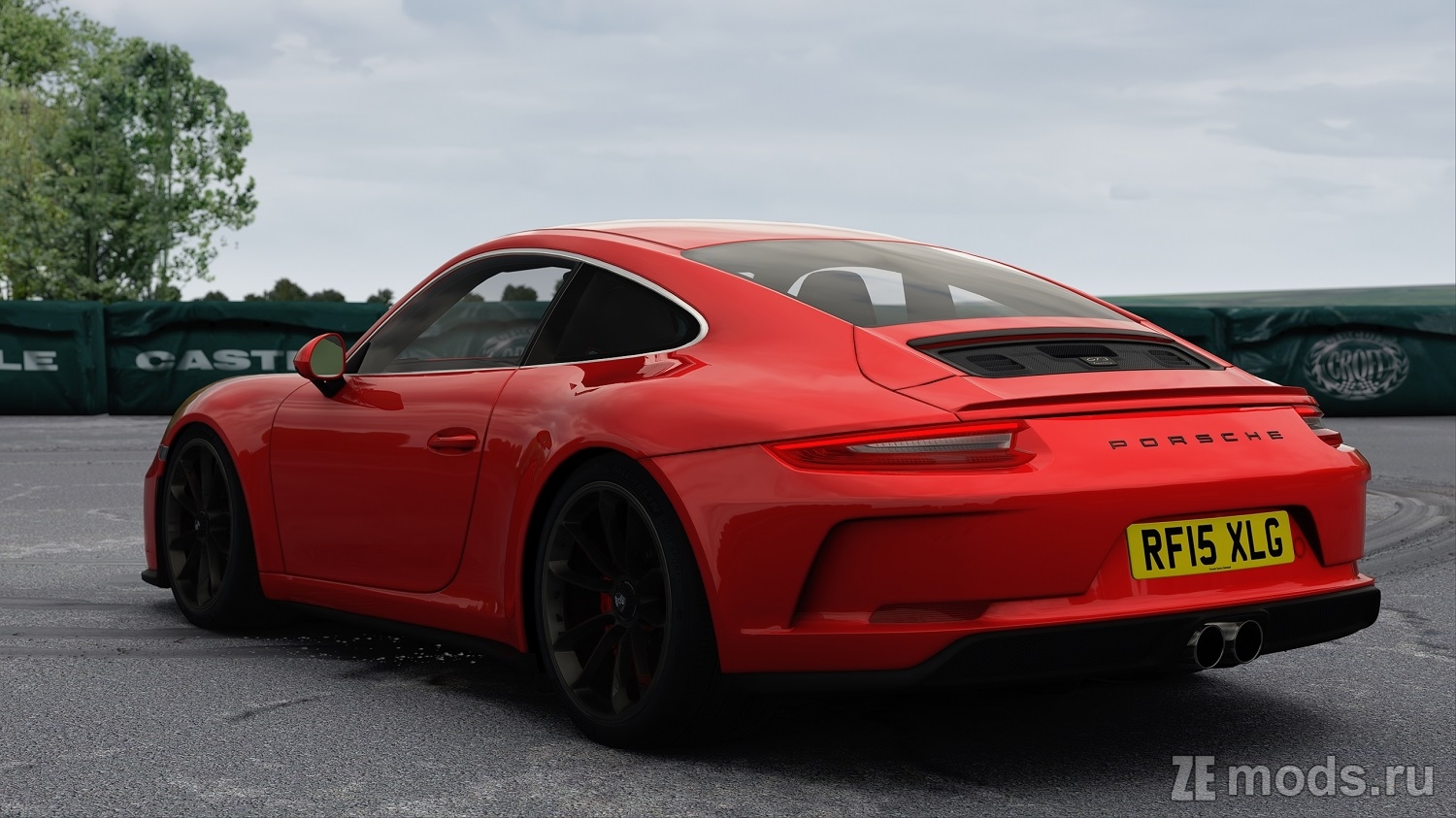 Мод Porsche 911 991.2 GT3 Touring Pack (2.0) для Assetto Corsa