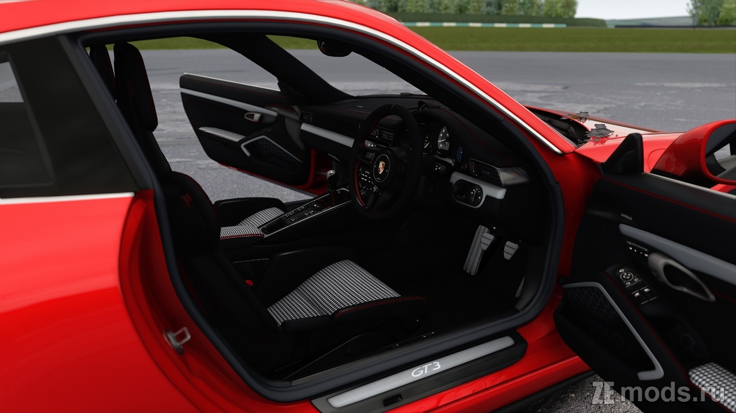 Мод Porsche 911 991.2 GT3 Touring Pack (2.0) для Assetto Corsa