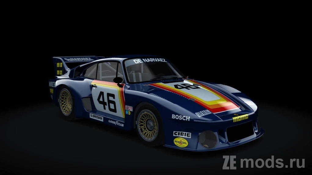 Мод Porsche 935/80 (1.1) для Assetto Corsa