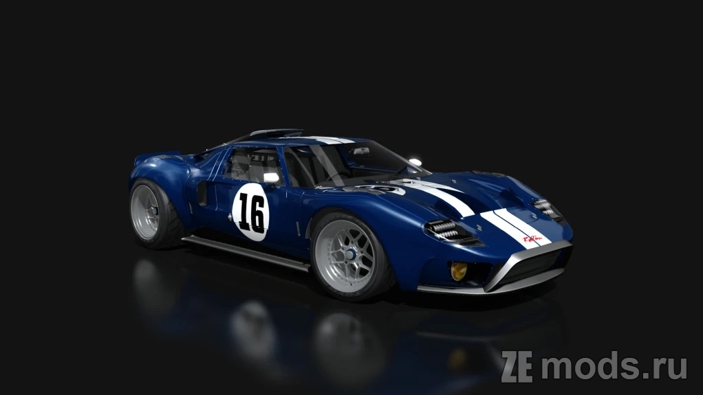 Мод Ruffian GT 40 для Assetto Corsa