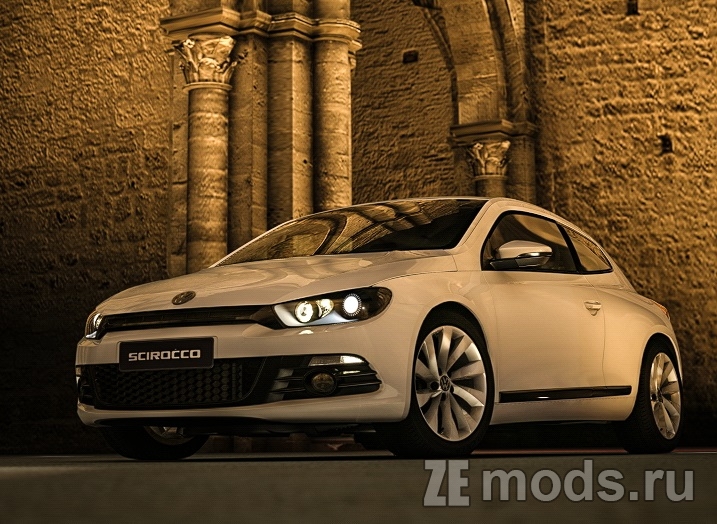 Мод Volkswagen Scirocco GT 2009 TSI DSG (2.0) для Assetto Corsa