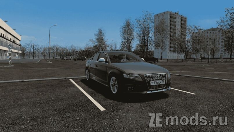 Audi S4 2010 для Car City Driving 1.5.9.2