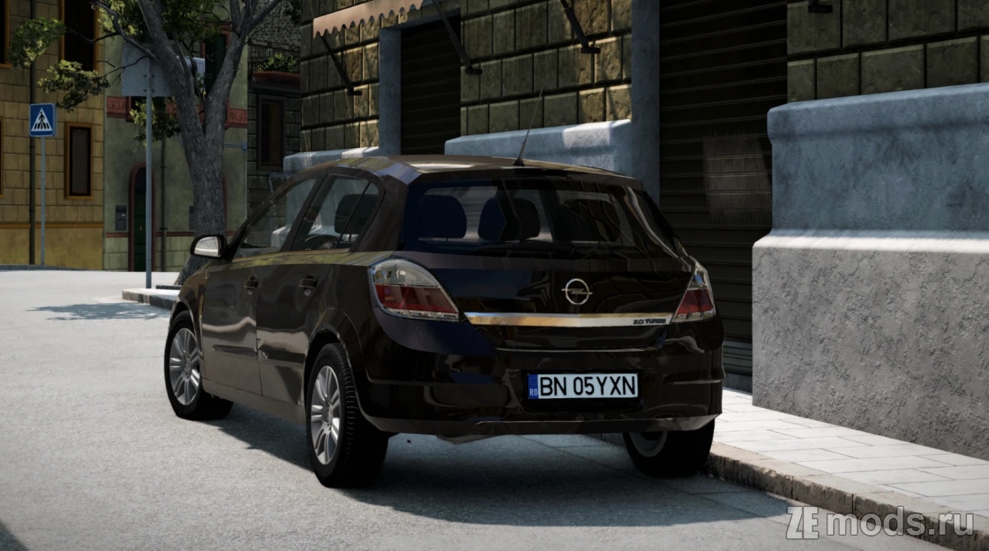 Мод Opel Astra H 2004-2010 для BeamNG.drive