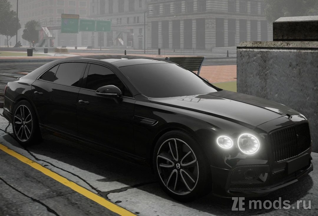 Мод Bently Flying Spur 2024 (2.0) для BeamNG.drive