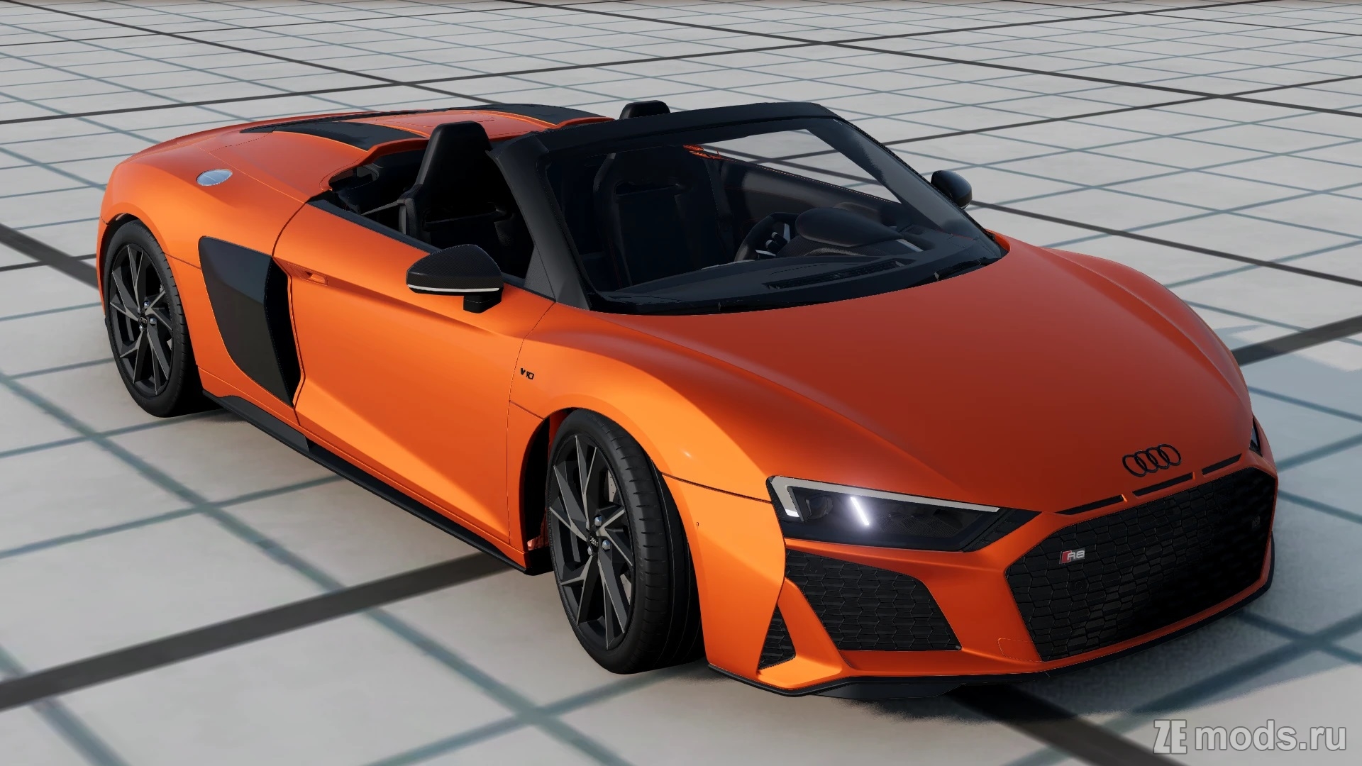 Мод Audi R8 2016 - 2023 (5.1) для BeamNG.drive