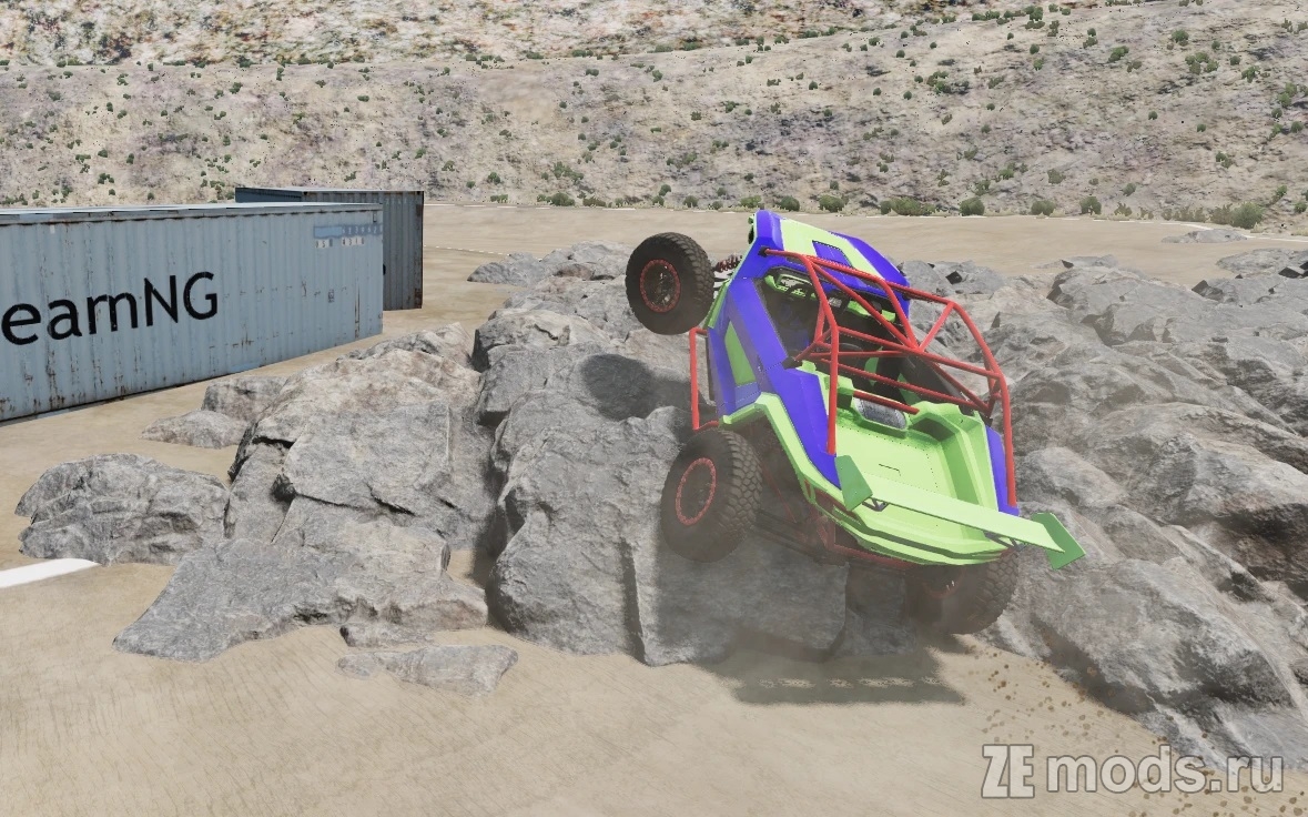 Карта Basin Brawl Short Course (UTV Track) для BeamNG.drive