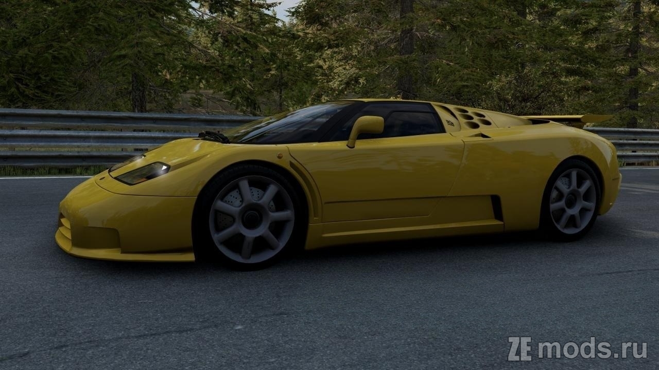 Мод Bugatti EB110 (1.0) для BeamNG.drive