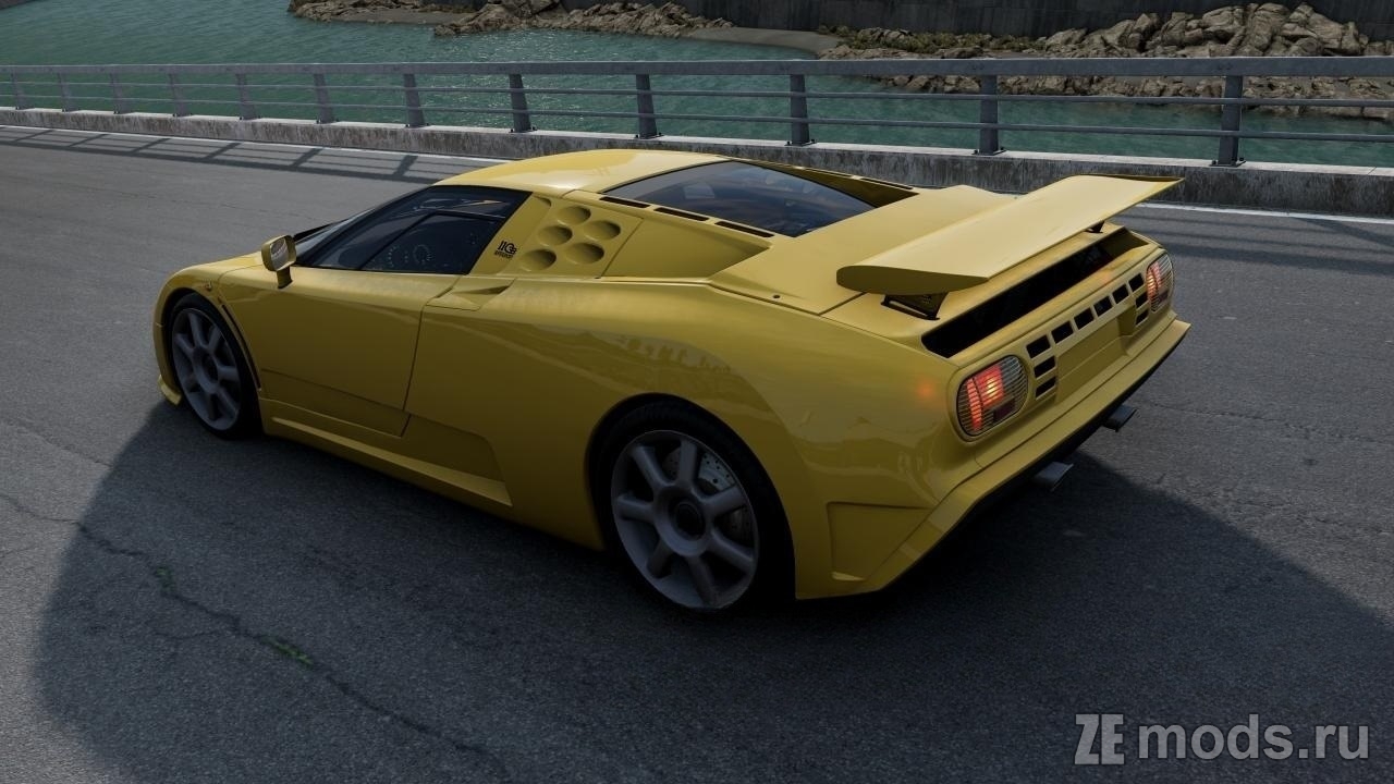 Мод Bugatti EB110 (1.0) для BeamNG.drive