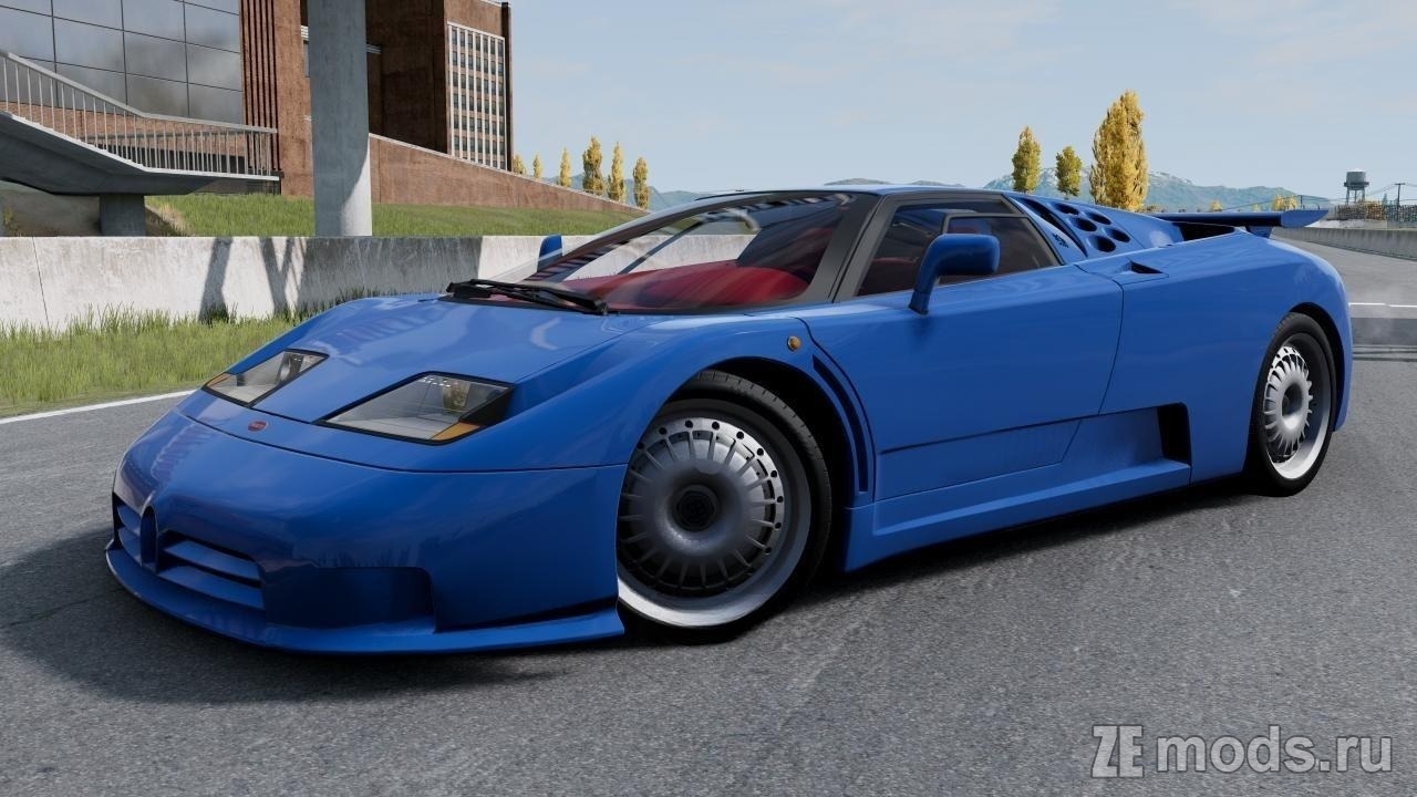Bugatti EB110 (1.0) для BeamNG.drive