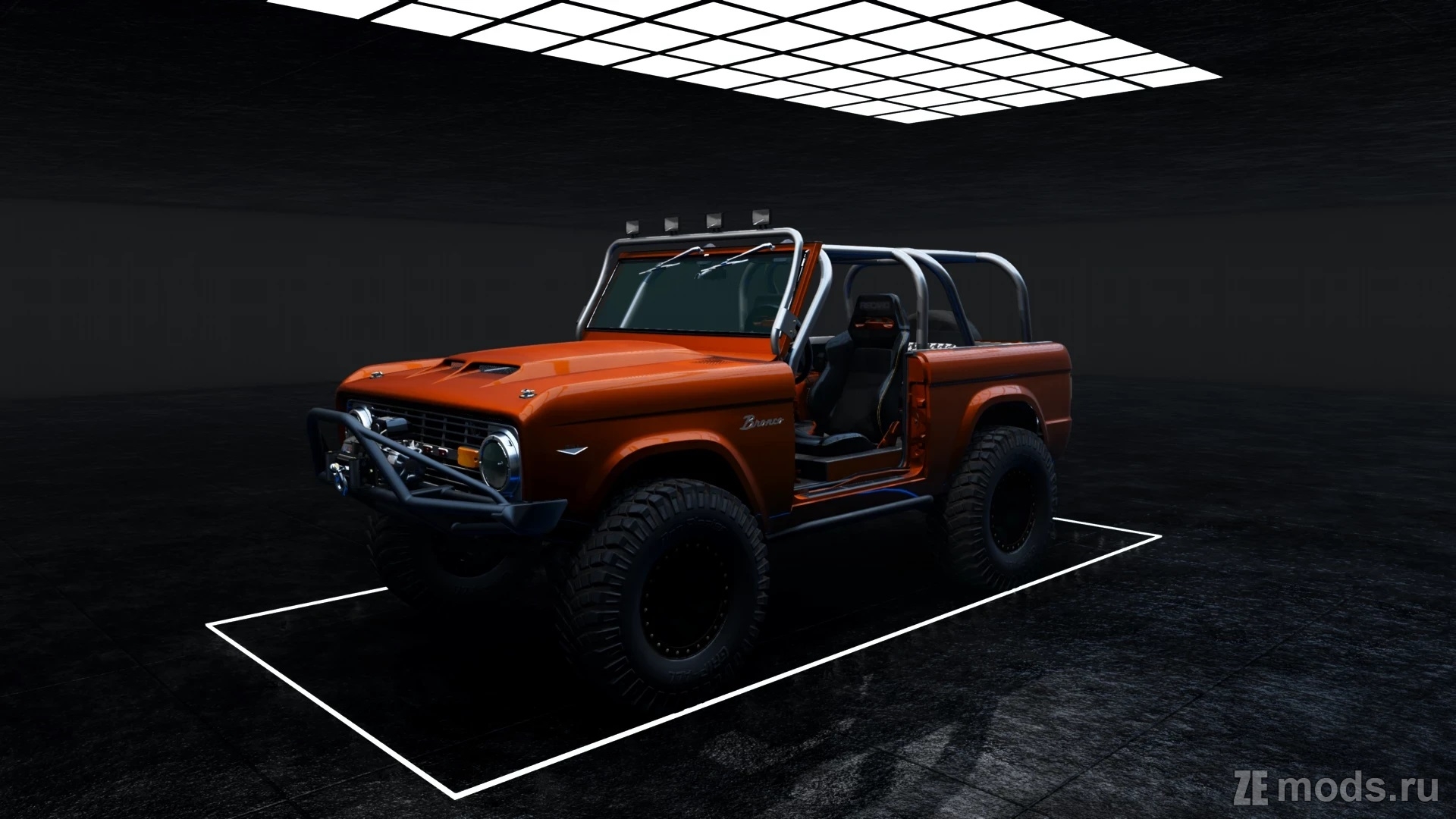 Мод Ford Bronco 1Gen 1965 (1.0) для BeamNG.drive