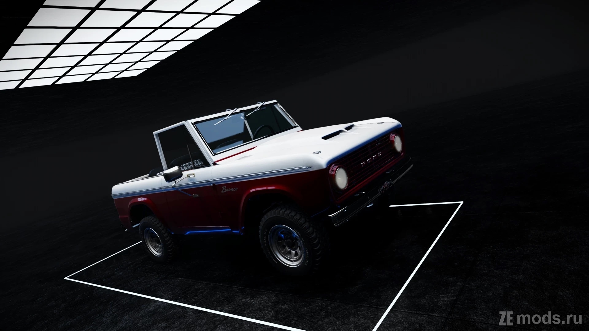 Ford Bronco 1Gen 1965 (1.0) для BeamNG.drive