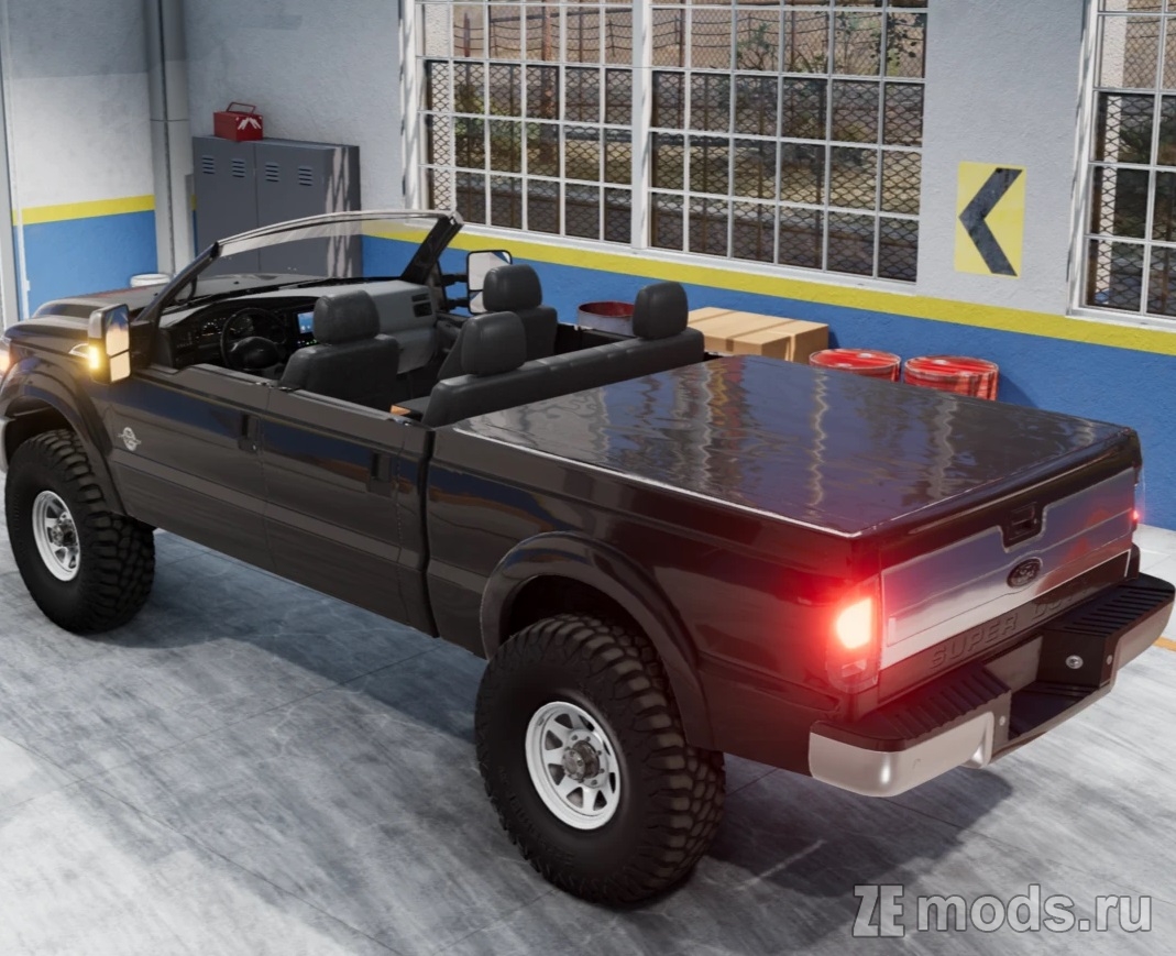 Мод Ford F250 2010-2016 для BeamNG.drive