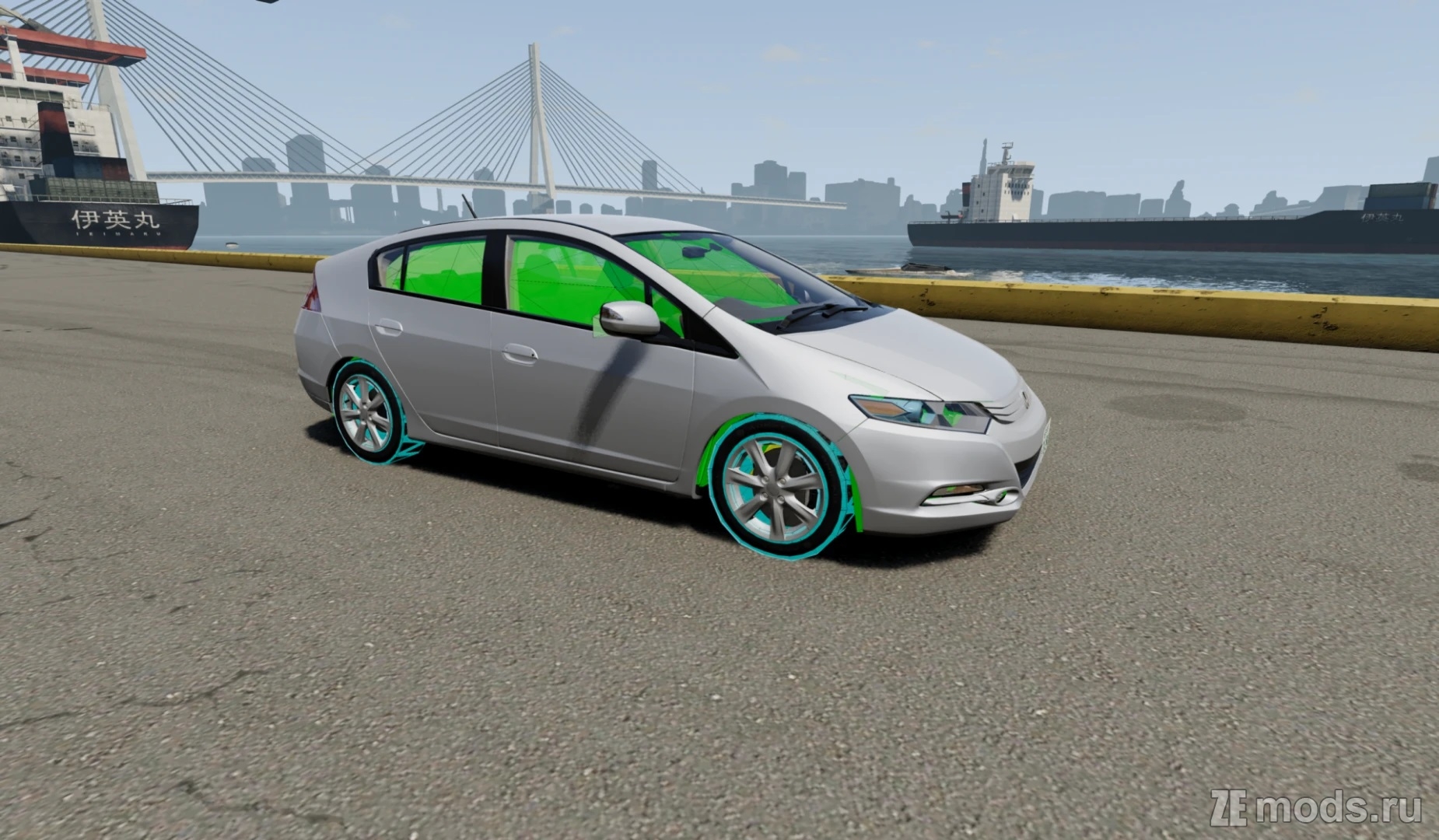 Мод Honda Insight ZE2 (1.0) для BeamNG.drive