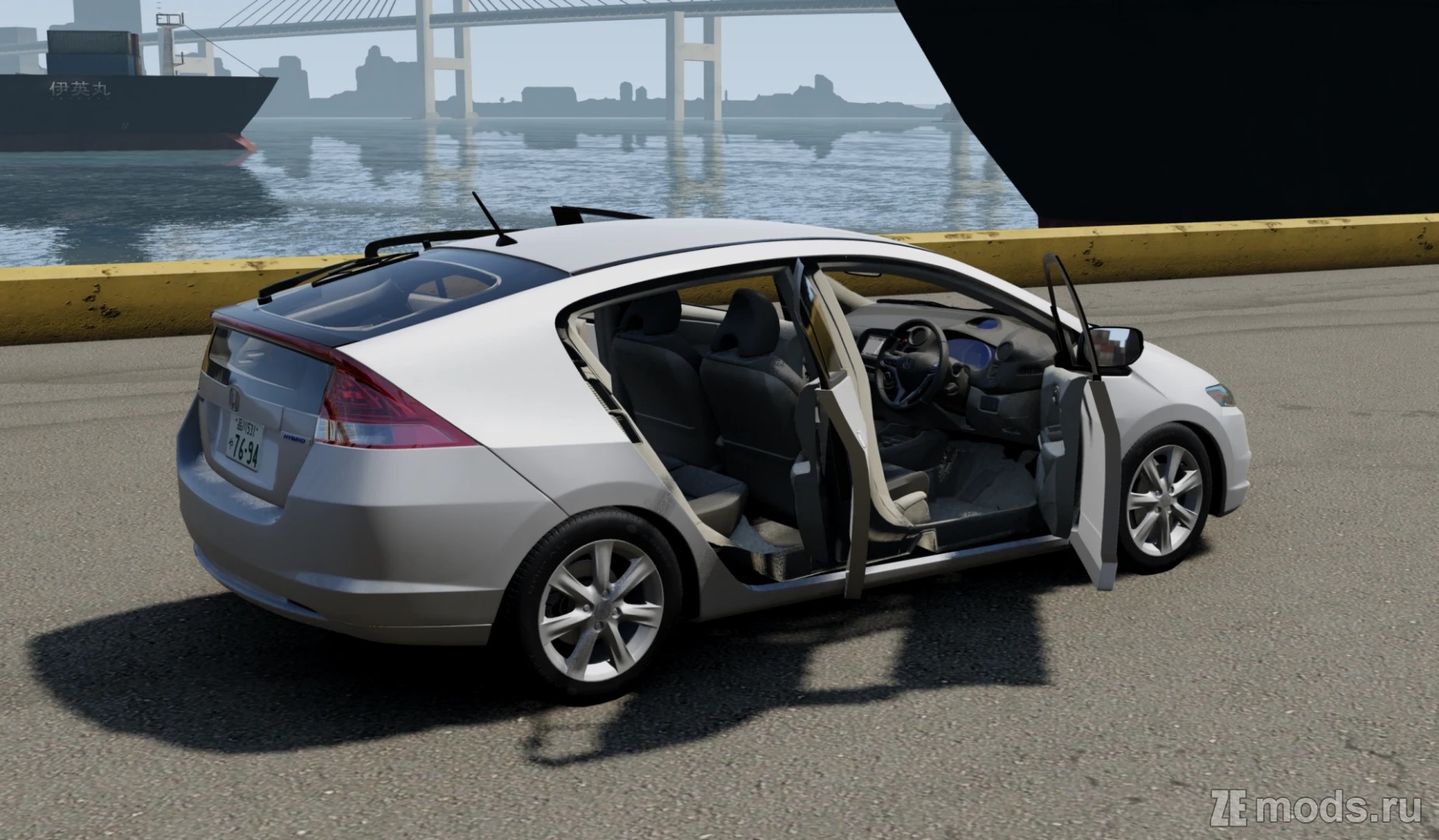 Мод Honda Insight ZE2 (1.0) для BeamNG.drive