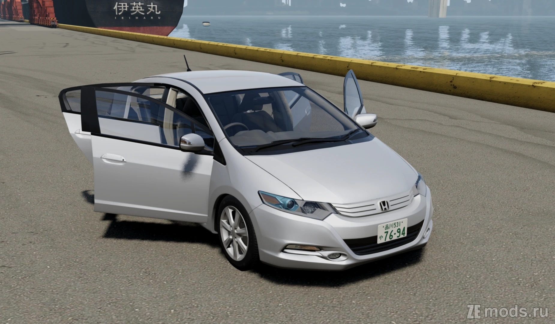 Мод Honda Insight ZE2 (1.0) для BeamNG.drive