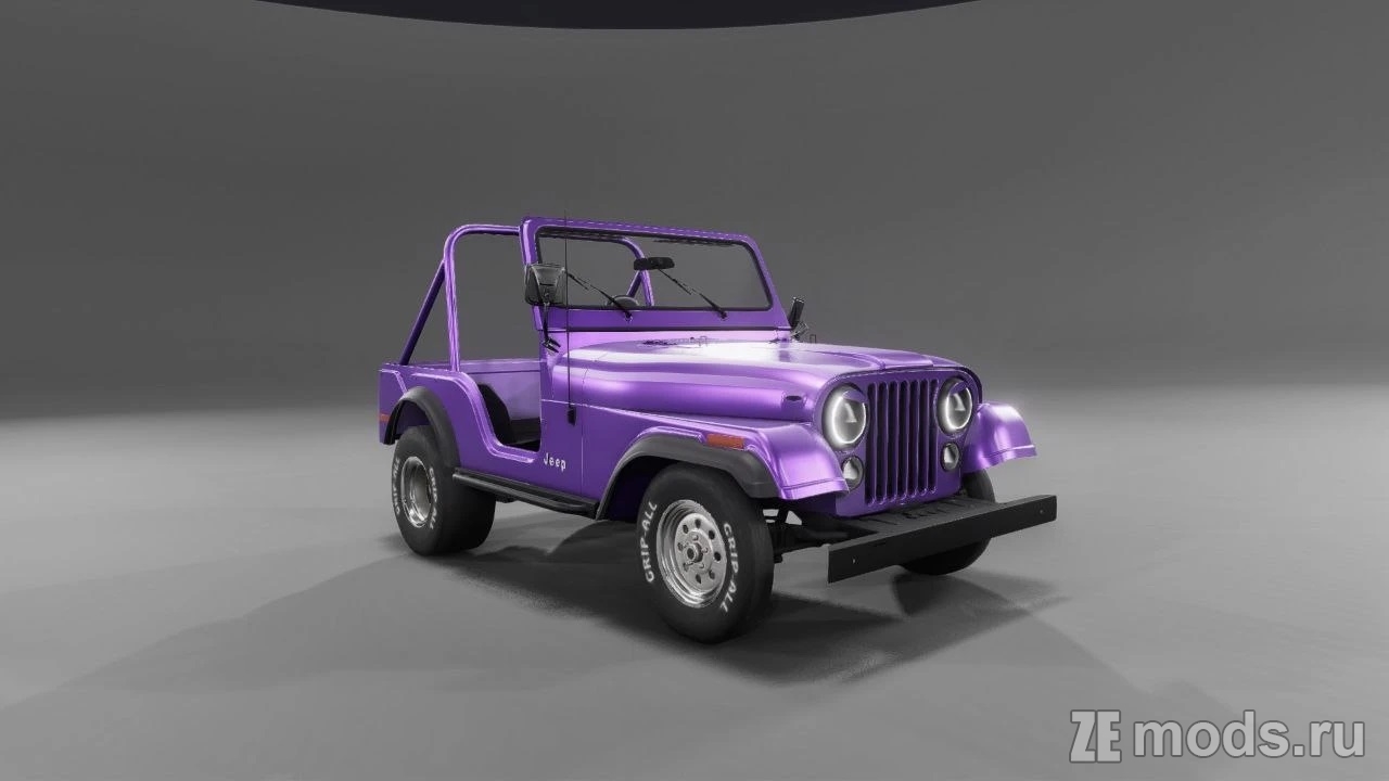 Мод Jeep Renagade Cj 5 1978 для BeamNG.drive