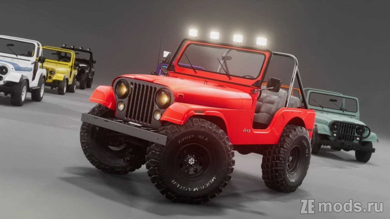 Jeep Renagade Cj 5 1978 для BeamNG.drive