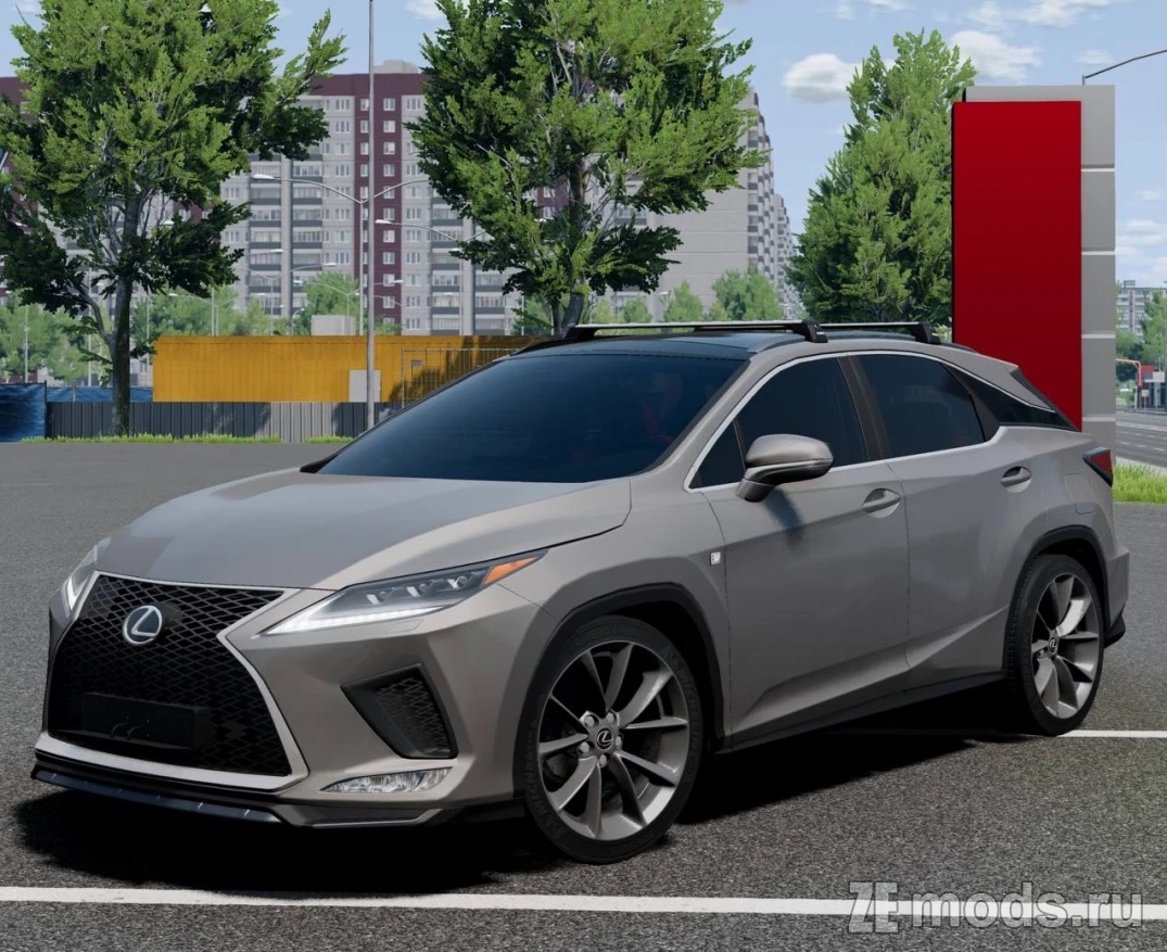 Мод Lexus RX (1.1) для BeamNG.drive