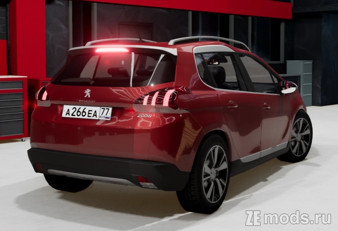 Мод Peugeot 2008 A94 для BeamNG.drive