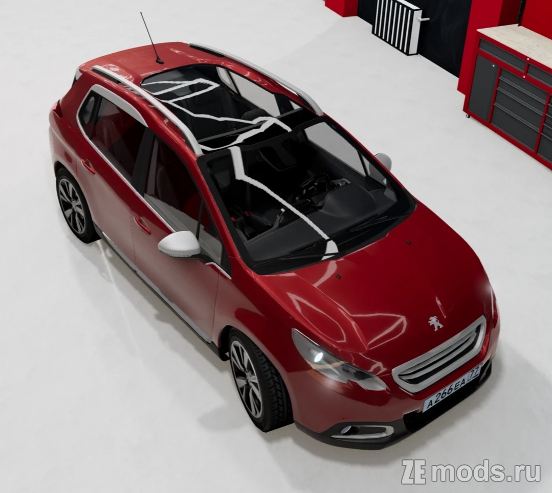 Мод Peugeot 2008 A94 для BeamNG.drive