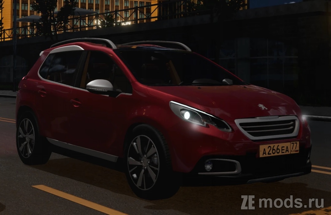 Мод Peugeot 2008 A94 для BeamNG.drive