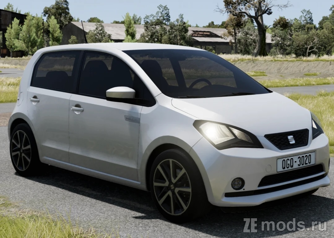 Мод Seat Mii Electric для BeamNG.drive