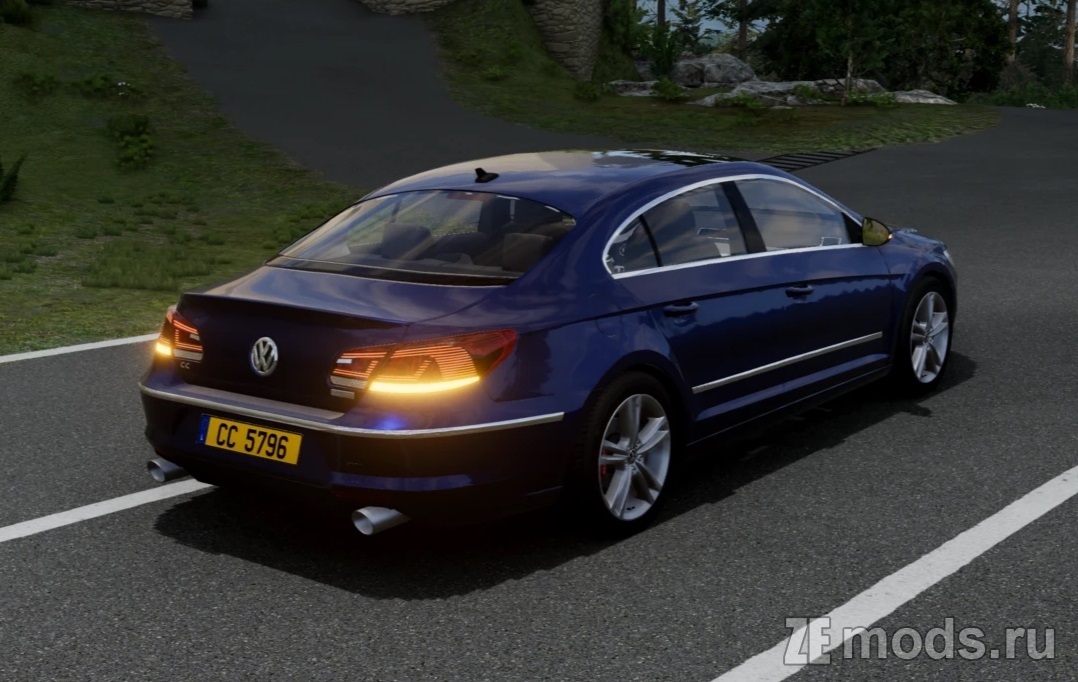 Мод VW Passat CC для BeamNG.drive