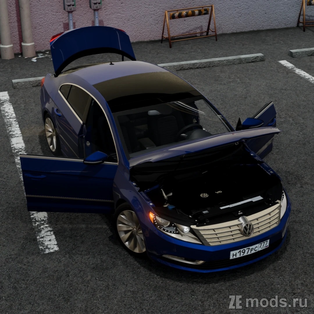 Мод VW Passat CC для BeamNG.drive