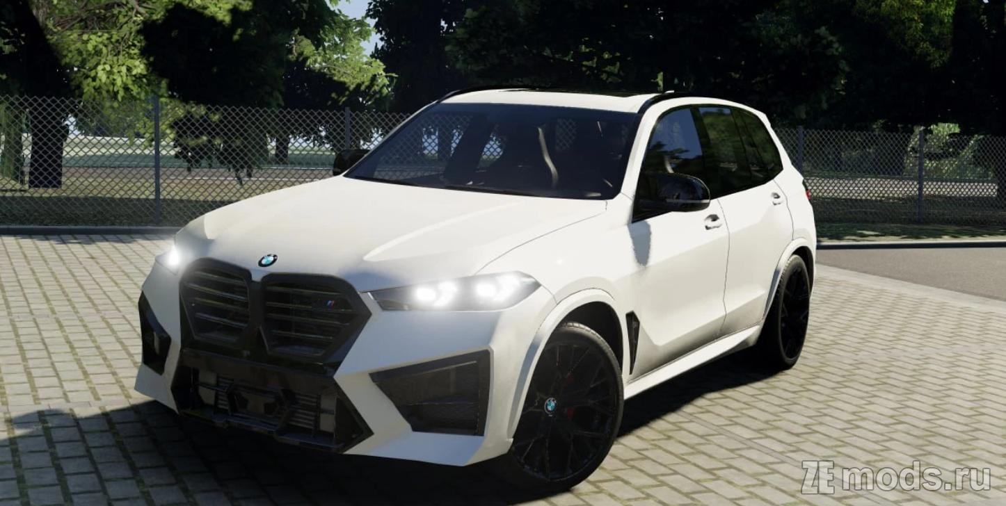 BMW X5M (F95) Facelift (1.0) Для Beamng.drive (0.32.x)