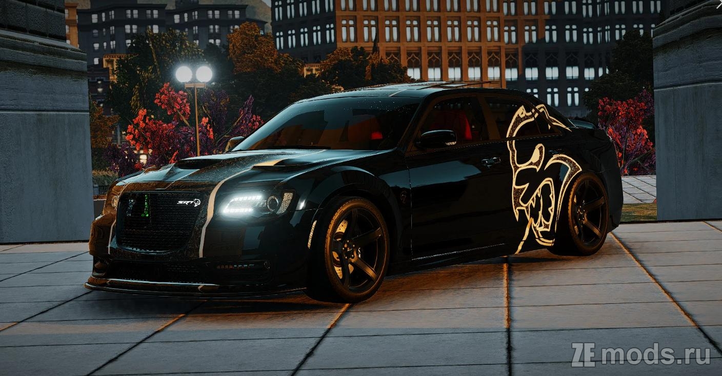 Мод Автомобиль JSD Chrysler 300 2k23 (2.0) для BeamNG.Drive (0.32.x)