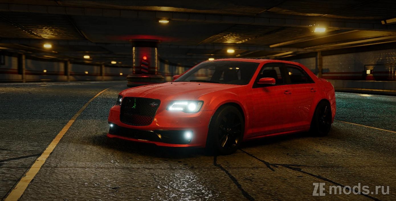 Мод Автомобиль JSD Chrysler 300 2k23 (2.0) для BeamNG.Drive (0.32.x)