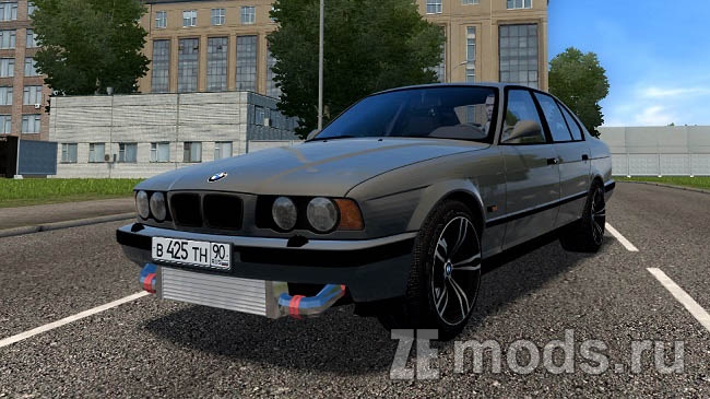 BMW E34 M5 Volk (10.10.23) для Car City Driving (CCD 1.5.9.2)