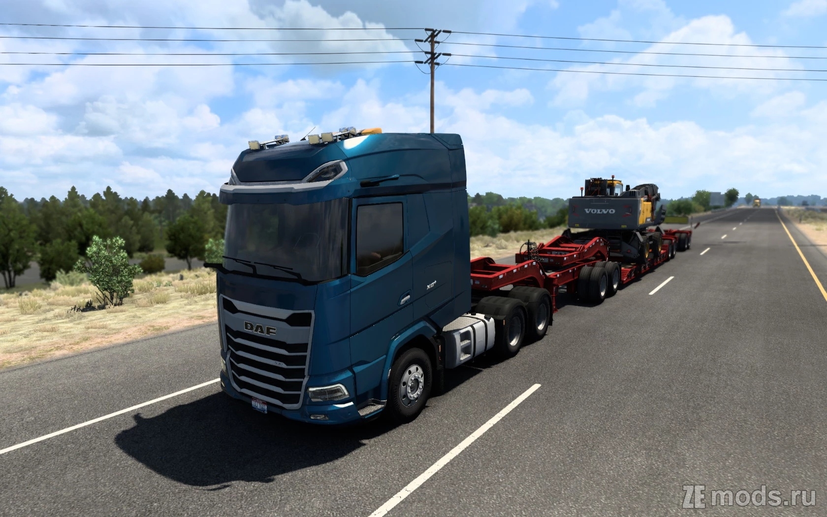 DAF 2021 (1.1) Update для American Truck Simulator (ATS 1.44+)