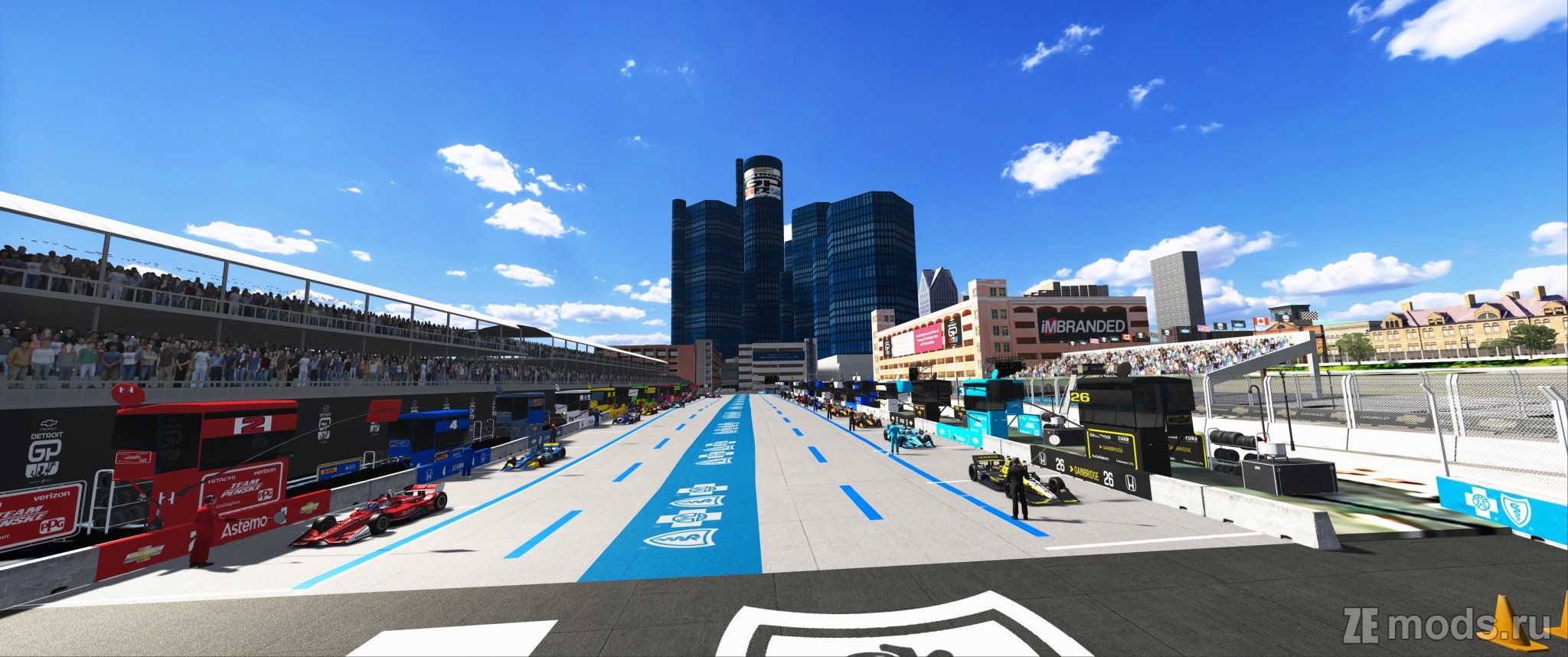 Карта Detroit Grand Prix 2024 (1.5) для Assetto Corsa