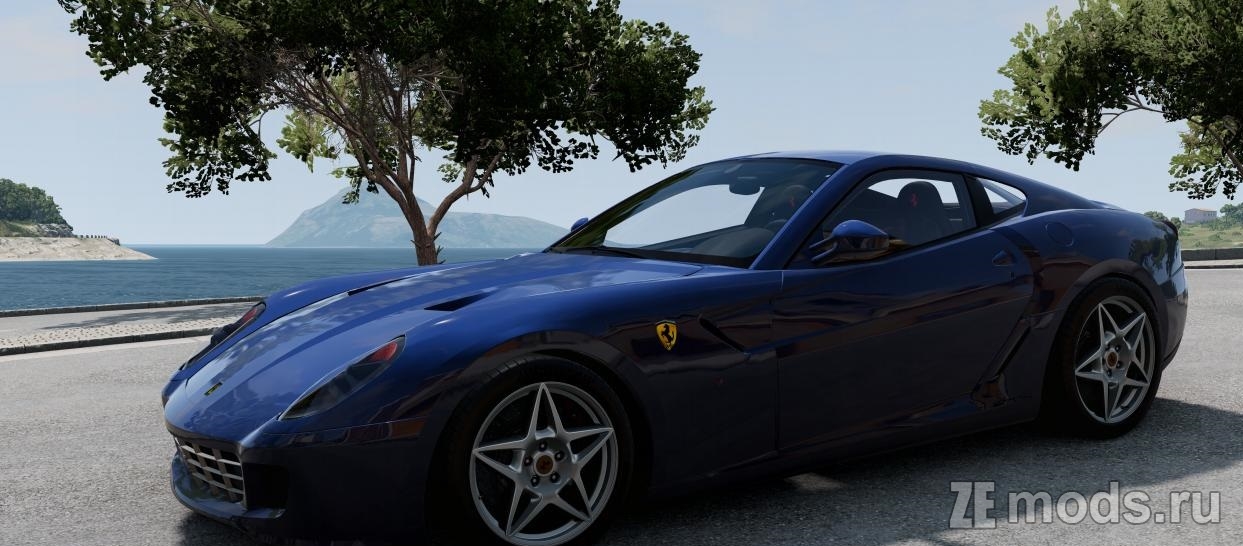 Мод Ferrari 599 (1.0) для BeamNG.Drive (0.32.x)