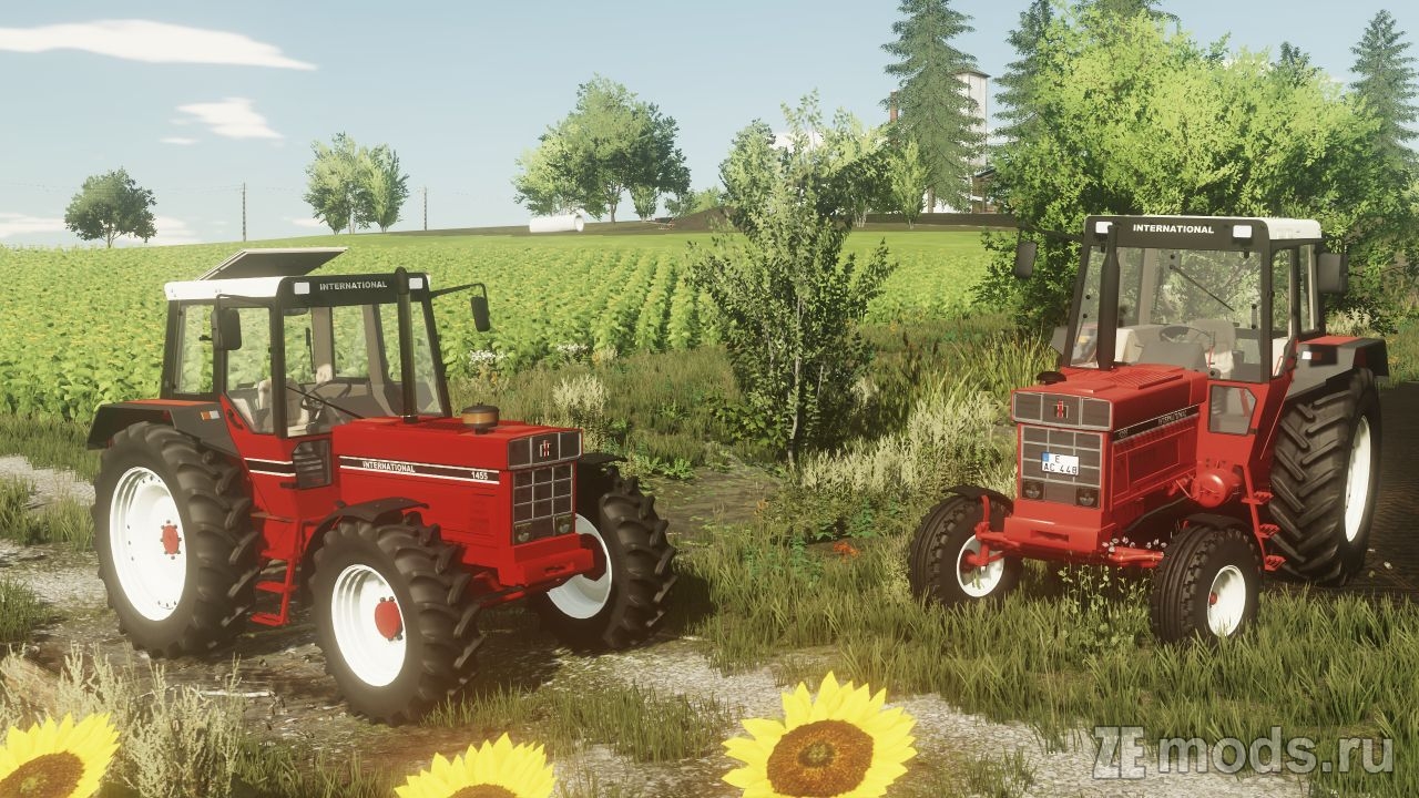 Трактор IHC 1455 FH (3.2.0.0) для Farming Simulator 22
