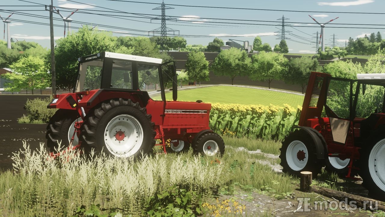 Мод Трактор IHC 1455 FH (3.2.0.0) для Farming Simulator 22