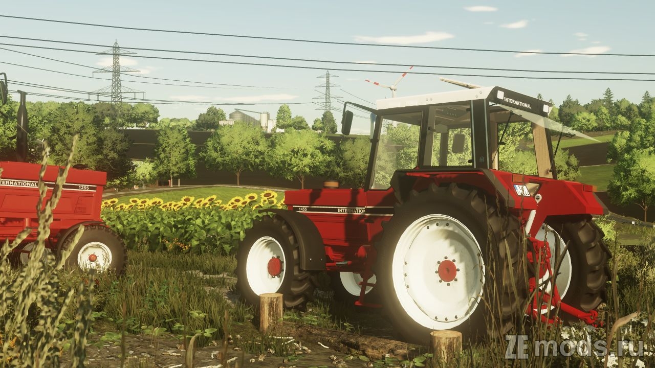 Мод Трактор IHC 1455 FH (3.2.0.0) для Farming Simulator 22