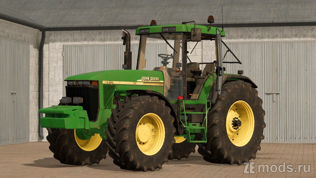 Трактор John Deere 8000/8010 Series (1.0.0.0) для Farming Simulator 22