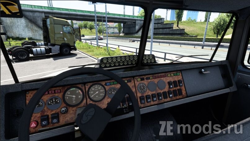 Мод Тягач КРАЗ 64431 (1.3) для American Truck Simulator (ATS 1.40.x)