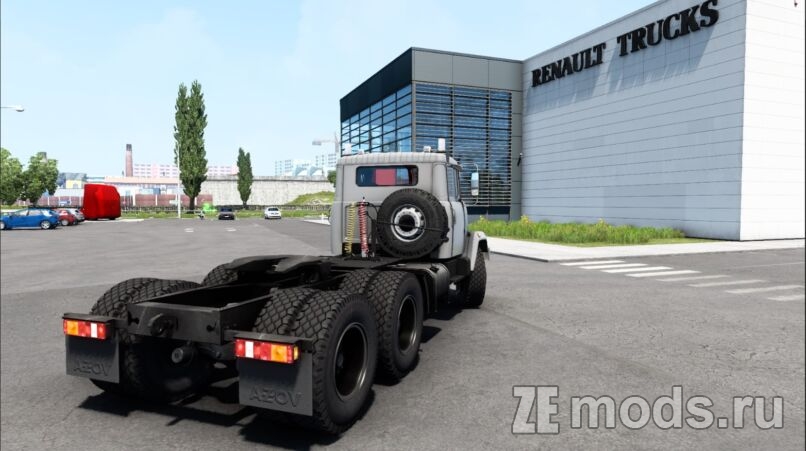 Мод Тягач КРАЗ 64431 (1.3) для American Truck Simulator (ATS 1.40.x)