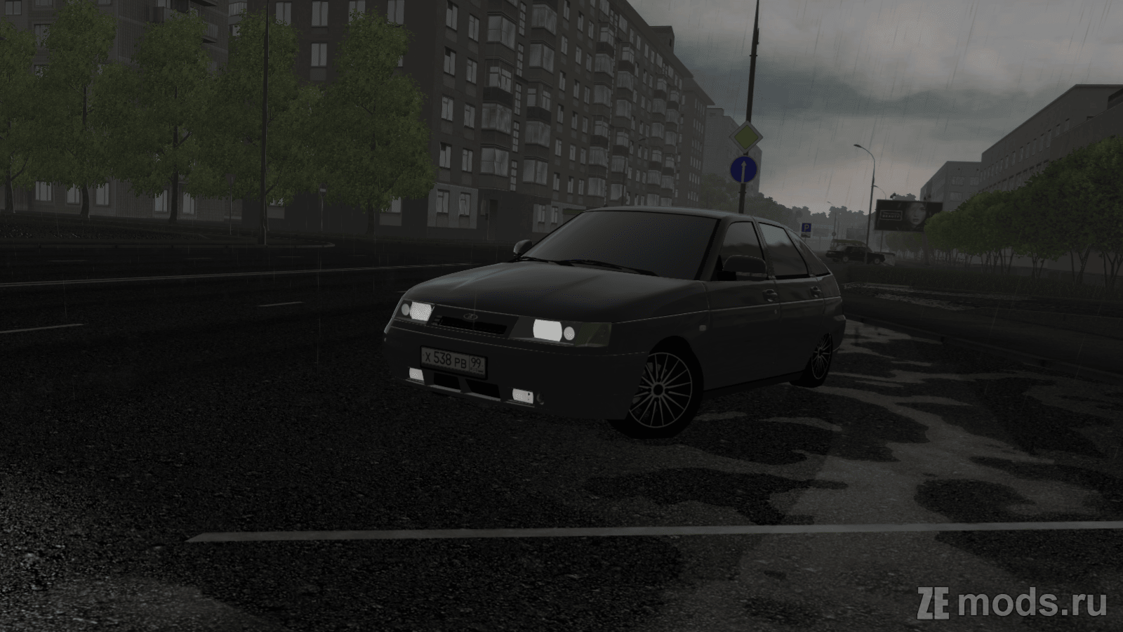 Лада 2112 для Car City Driving (CCD 1.5.9.2)