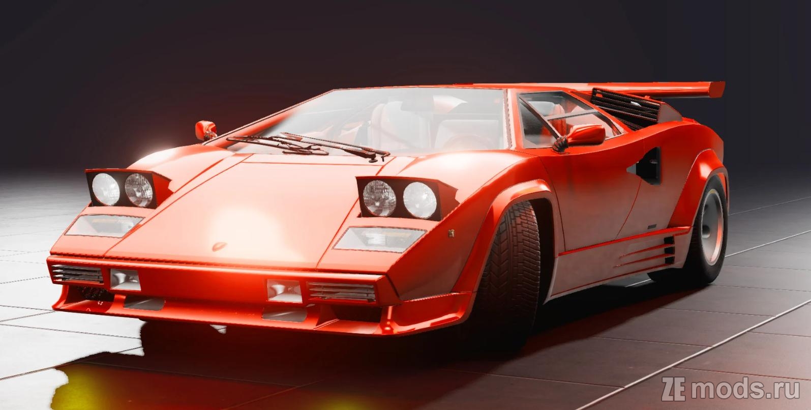 Lamborghini Countach 1974-1990 (1.0) для BeamNG.Drive (0.32.x)