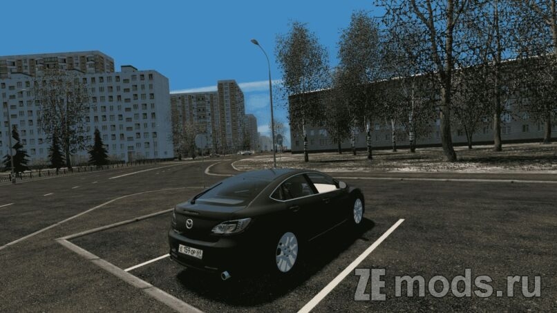 Мод Mazda 6 Sport для Car City Driving (CCD 1.5.9.2)