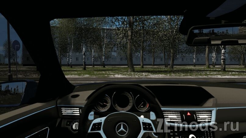 Мод Mercedes-Benz E400 для Car City Driving (CCD 1.5.9.2)