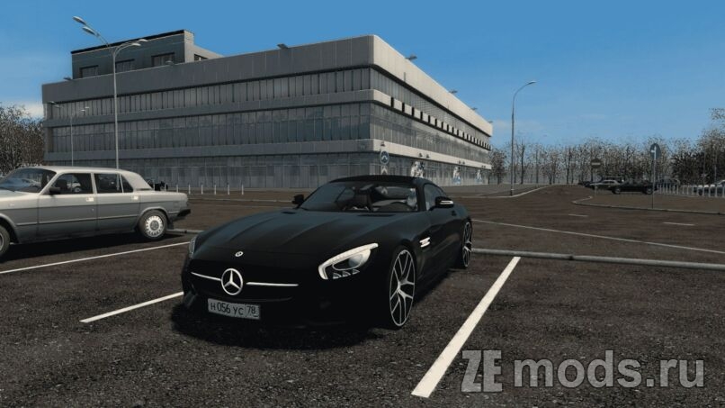 Автомобиль Mercedes-Benz AMG GT для Car City Driving (CCD 1.5.9.2)