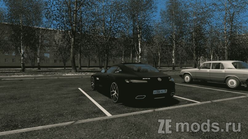 Мод Автомобиль Mercedes-Benz AMG GT для Car City Driving (CCD 1.5.9.2)