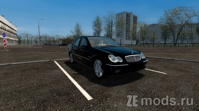 Mercedes-Benz C32 AMG W203 для Car City Driving (CCD 1.5.9.2)