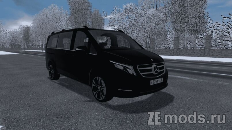 Mercedes Benz V-Class для Car City Driving (CCD 1.5.9.2)