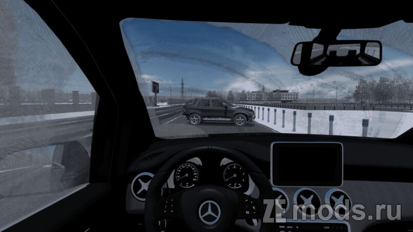 Мод Mercedes Benz V-Class для Car City Driving (CCD 1.5.9.2)